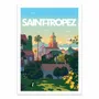 Affiches - Affiche - Saint-Tropez - Christophe Williart - WALL EDITIONS