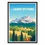 Poster - Art-Poster - Sainte Victoire - Christophe Williart - WALL EDITIONS