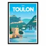Poster - Art-Poster - Toulon - Christophe Williart - WALL EDITIONS