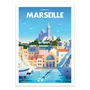 Affiches - Affiche - Marseille Vieux Port - Christophe Williart - WALL EDITIONS