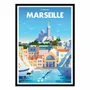 Affiches - Affiche - Marseille Vieux Port - Christophe Williart - WALL EDITIONS