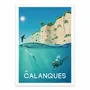 Affiches - Affiche - Les Calanques - Quentin Boutard - WALL EDITIONS