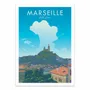 Affiches - Affiche - Marseille - Quentin Boutard - WALL EDITIONS