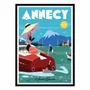 Poster - Art-Poster - Annecy Lac - Gary Godel - WALL EDITIONS