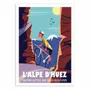 Affiches - Affiche - Alpe d'Huez - Gary Godel - WALL EDITIONS