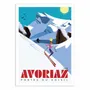 Affiches - Affiche - Avoriaz - Gary Godel - WALL EDITIONS