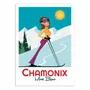 Poster - Art-Poster - Chamonix - Gary Godel - WALL EDITIONS