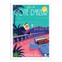 Poster - Art-Poster - CÃ´te d'Azur - Gary Godel - WALL EDITIONS