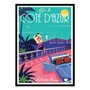 Poster - Art-Poster - CÃ´te d'Azur - Gary Godel - WALL EDITIONS