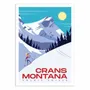 Affiches - Affiche - Crans Montana - Gary Godel - WALL EDITIONS