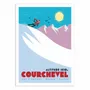 Poster - Art-Poster - Courchevel V2 - Gary Godel - WALL EDITIONS