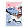 Poster - Art-Poster - La Clusaz - Gary Godel - WALL EDITIONS