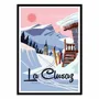 Poster - Art-Poster - La Clusaz - Gary Godel - WALL EDITIONS