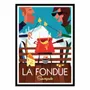 Poster - Art-Poster - La Fondue Savoyarde - Gary Godel - WALL EDITIONS