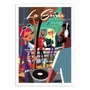 Poster - Art-Poster - Soirée Alpine - Gary Godel - WALL EDITIONS