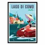 Affiches - Affiche - Lago di Como - Gary Godel - WALL EDITIONS