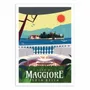 Affiches - Affiche - Lago di Maggiore - Gary Godel - WALL EDITIONS