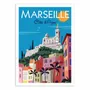 Poster - Art-Poster - Marseille - Gary Godel - WALL EDITIONS
