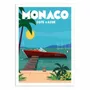 Poster - Art-Poster - Monaco - Gary Godel - WALL EDITIONS
