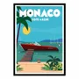 Poster - Art-Poster - Monaco - Gary Godel - WALL EDITIONS