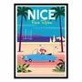 Poster - Art-Poster - Nice - Gary Godel - WALL EDITIONS