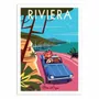 Affiches - Affiche - Riviera CÃ´te d'Azur - Gary Godel - WALL EDITIONS