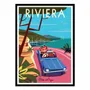 Affiches - Affiche - Riviera CÃ´te d'Azur - Gary Godel - WALL EDITIONS