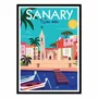 Affiches - Affiche - Sanary sur Mer - Gary Godel - WALL EDITIONS