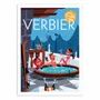 Affiches - Affiche - Ski Verbier - Gary Godel - WALL EDITIONS