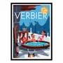 Affiches - Affiche - Ski Verbier - Gary Godel - WALL EDITIONS