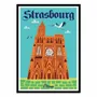 Poster - Art-Poster - Strasbourg - Gary Godel - WALL EDITIONS