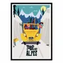 Affiches - Affiche - Tour des Alpes - Gary Godel - WALL EDITIONS