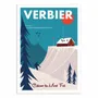 Poster - Art-Poster - Verbier - Gary Godel - WALL EDITIONS