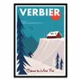 Poster - Art-Poster - Verbier - Gary Godel - WALL EDITIONS