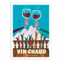 Poster - Art-Poster - Vin Chaud - Gary Godel - WALL EDITIONS