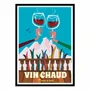 Poster - Art-Poster - Vin Chaud - Gary Godel - WALL EDITIONS