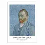 Poster - Art-Poster - Auto-Portrait 1889 - Vincent Van Gogh - WALL EDITIONS