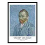 Poster - Art-Poster - Auto-Portrait 1889 - Vincent Van Gogh - WALL EDITIONS