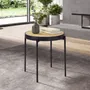 Coffee tables - Round rattan corner table - ANGEL CERDÁ