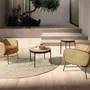 Coffee tables - Round rattan corner table - ANGEL CERDÁ
