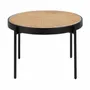 Tables basses - Table basse ronde en rotin - ANGEL CERDÁ