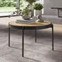 Tables basses - Table basse ronde en rotin - ANGEL CERDÁ