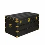 Boîtes de rangement  - Coffre en cuir noir - ANGEL CERDÁ