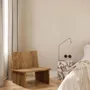 Lounge chairs - ZEBU - Solid Oak Lounge Chair - UN'COMMON