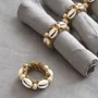 Couverts & ustensiles de cuisine - Le Rond de Serviette Shell - BAZAR BIZAR LIVING