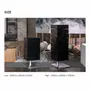 Storage boxes - MZM Spin Stack Low - Black - MUZEUM