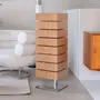 Boîtes de rangement  - MZM Spin Stack High - Chêne - MUZEUM