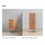 Boîtes de rangement  - MZM Spin Stack High - Chêne - MUZEUM
