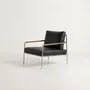 Lounge chairs - MZM Lounge Chair 20 002 - Black - MUZEUM