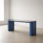 Dining Tables - MZM Steel Deck Large - Sky - MUZEUM